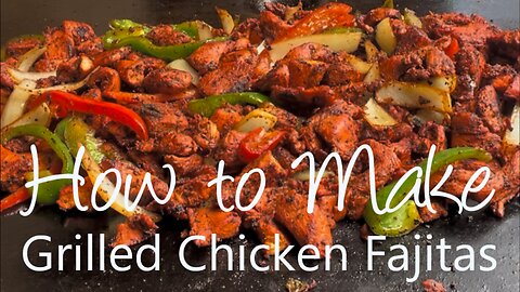 KPop Dad Shows How to Make Grilled Chicken Fajitas