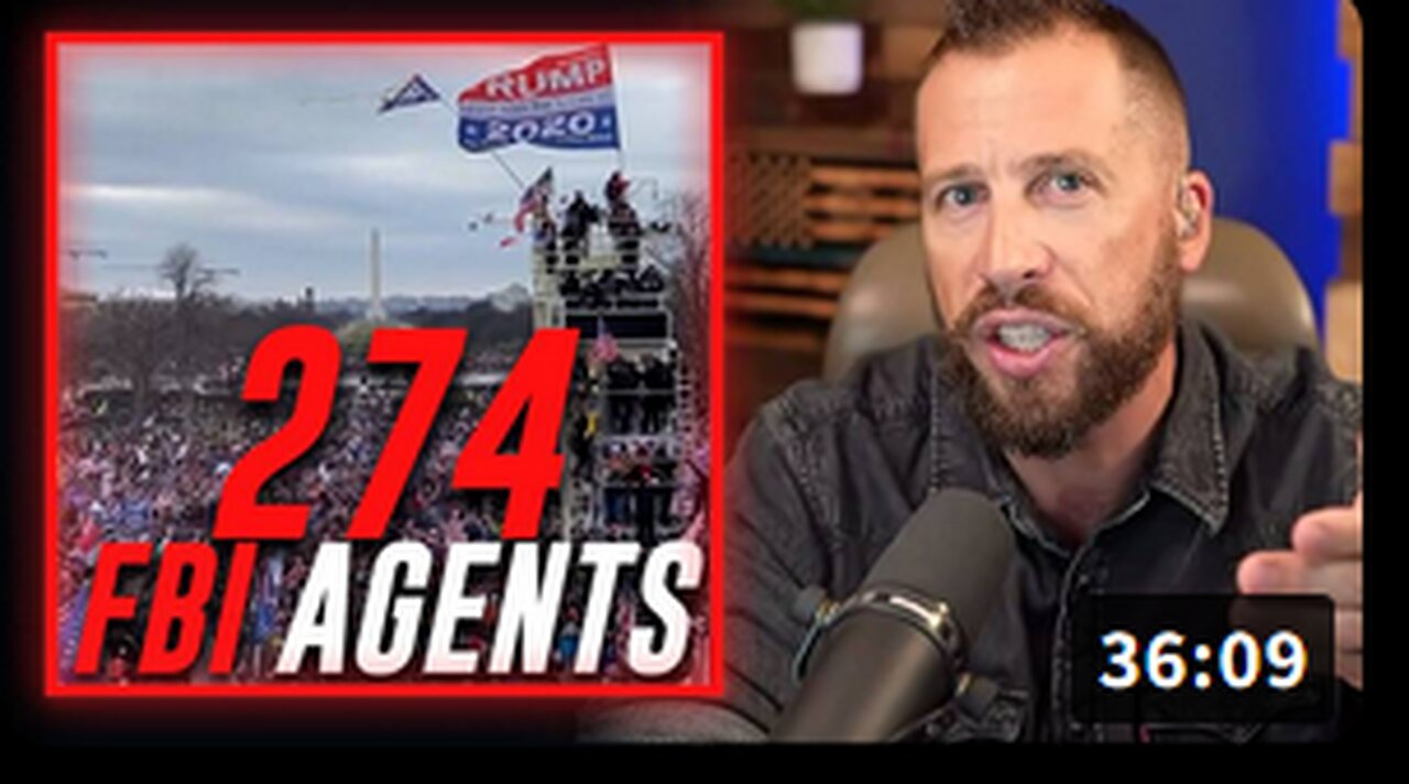 274 Plainclothes FBI Agents CONFIRMED To Be In The Crowd At J6
