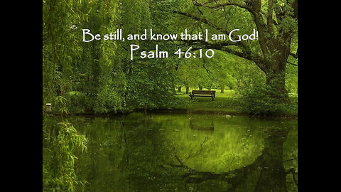 Be Still And Let God Do It
