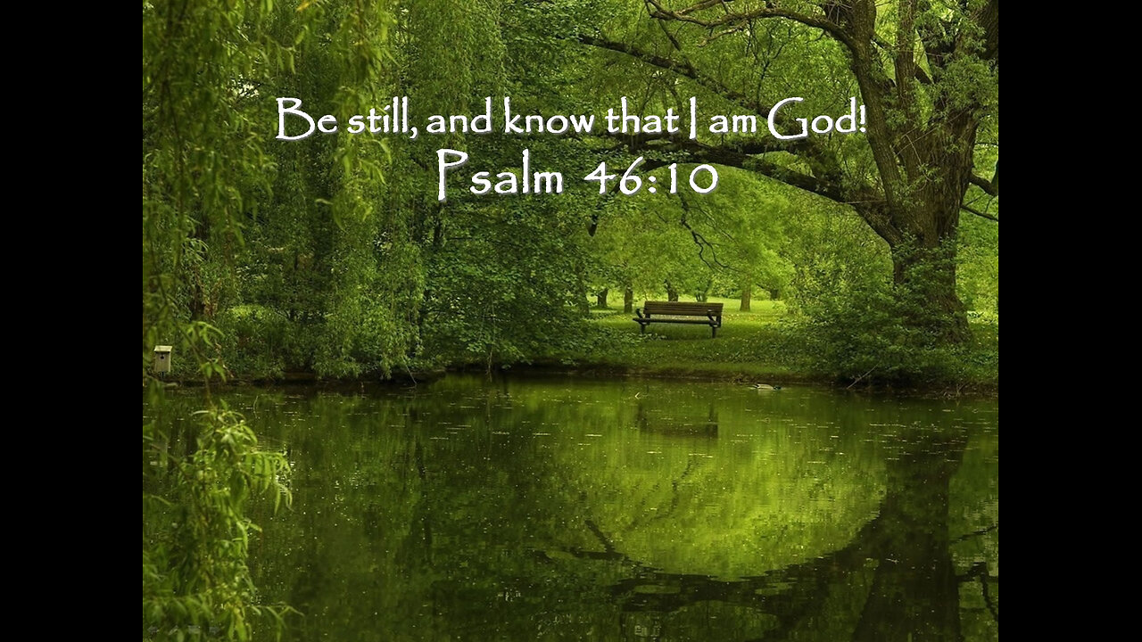 Be Still And Let God Do It