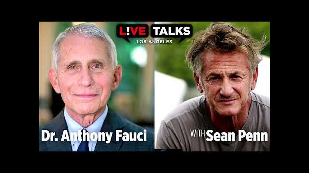 Dr. Anthony Fauci in conversation with Sean Penn at Live Talks Los Angeles