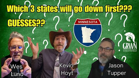 WHAT 3 STATES WILL BE FIRST? Will Minnesota be one of them? MORE EXPOSURE!!