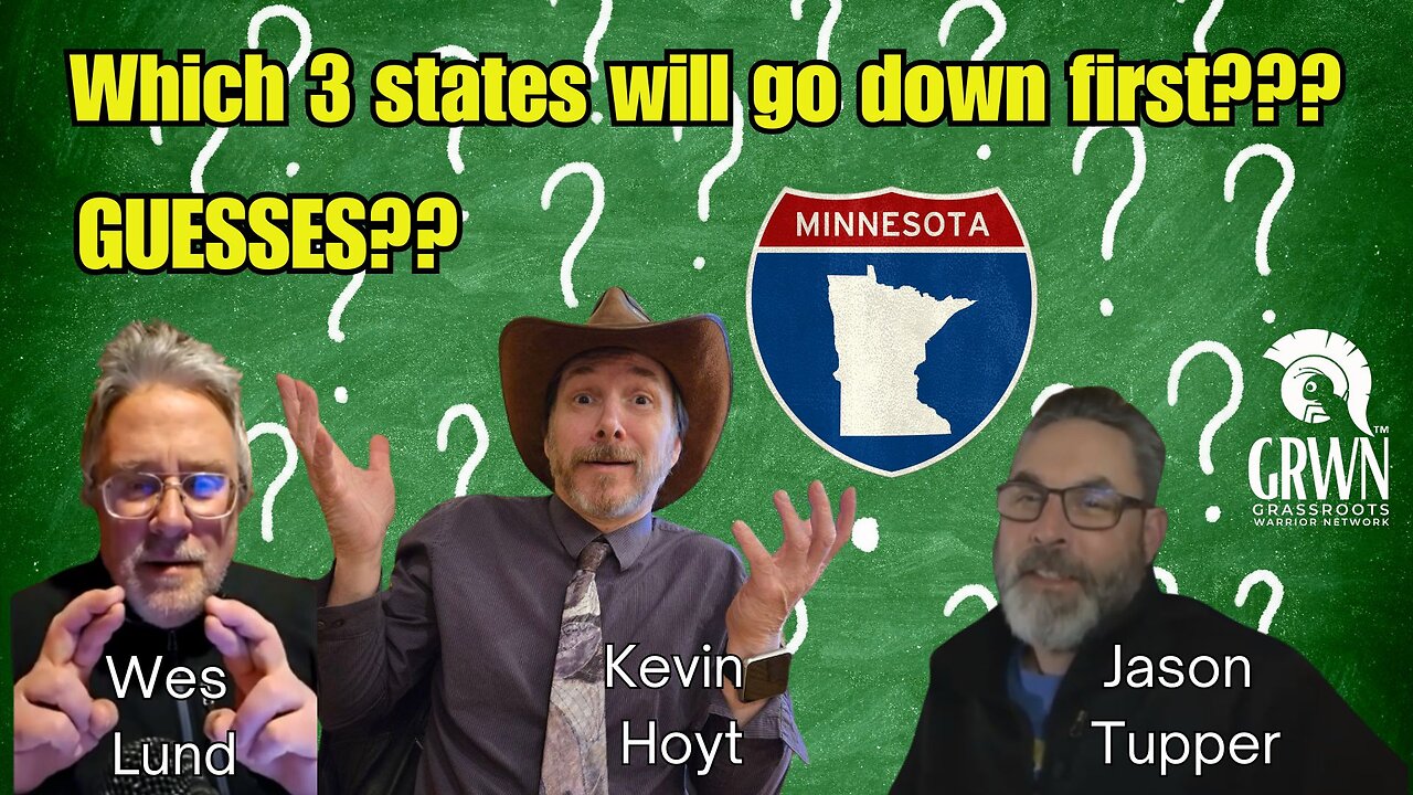 WHAT 3 STATES WILL BE FIRST? Will Minnesota be one of them? MORE EXPOSURE!!