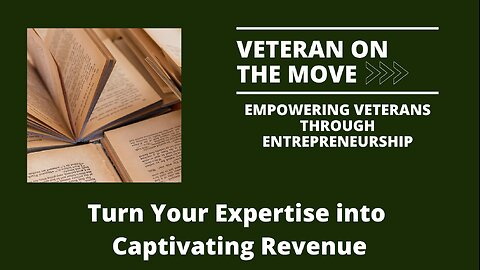 Turn Your Expertise into Captivating Revenue