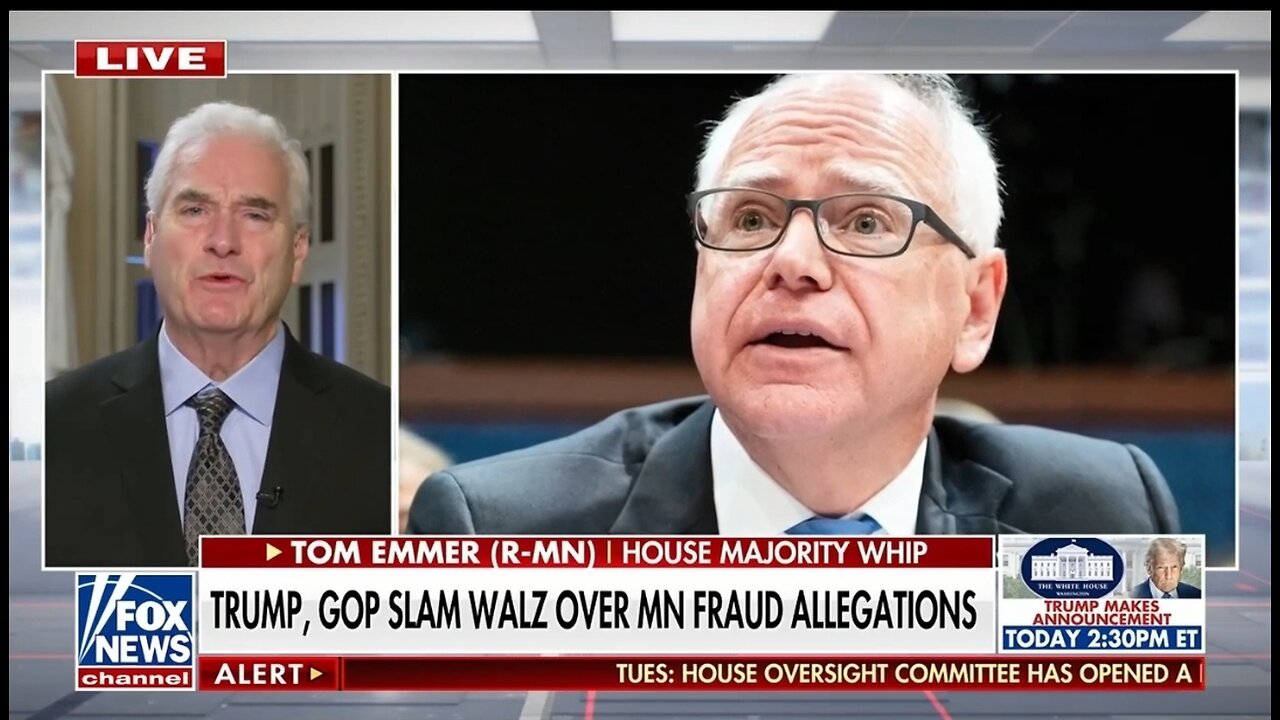 Rep Tom Emmer Goes Off On Gov Tim Walz