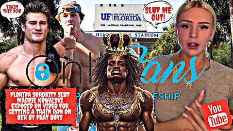Florida Sorority Slut Maddie Kowalski Exposed on Video for Getting A Train Ran on Her by Frat Boys
