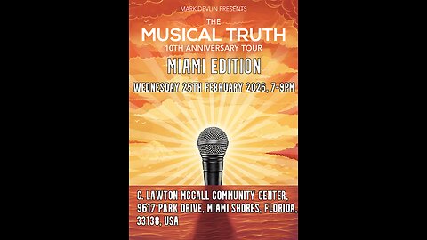 MIAMI EVENT ANNOUNCEMENT - 25TH FEBRUARY 2026