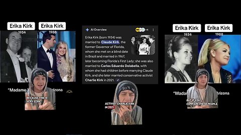 [Jan 21, 2026] Erika Kirk Married to a Claude Kirk back in 1934 🤔 [JOKAQARMY1]