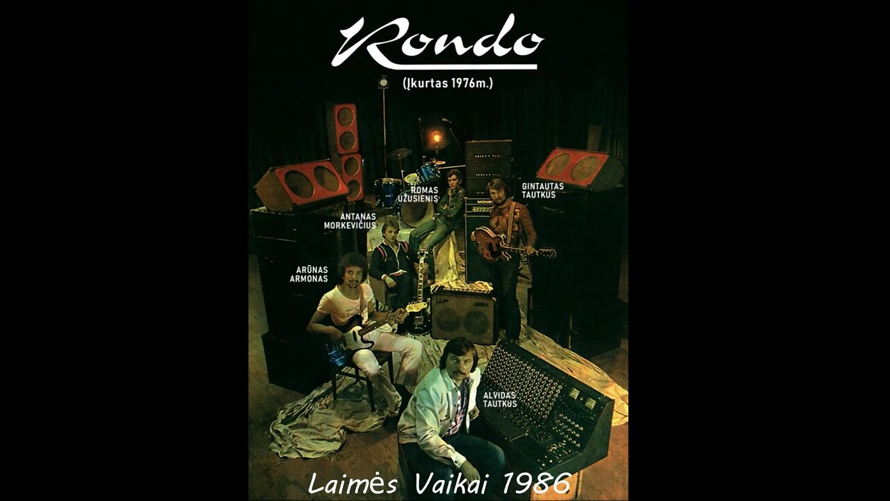 Rondo - Laimės Vaikai 1986 MC