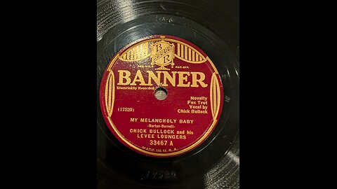 Banner 33467A My Melancholy Baby