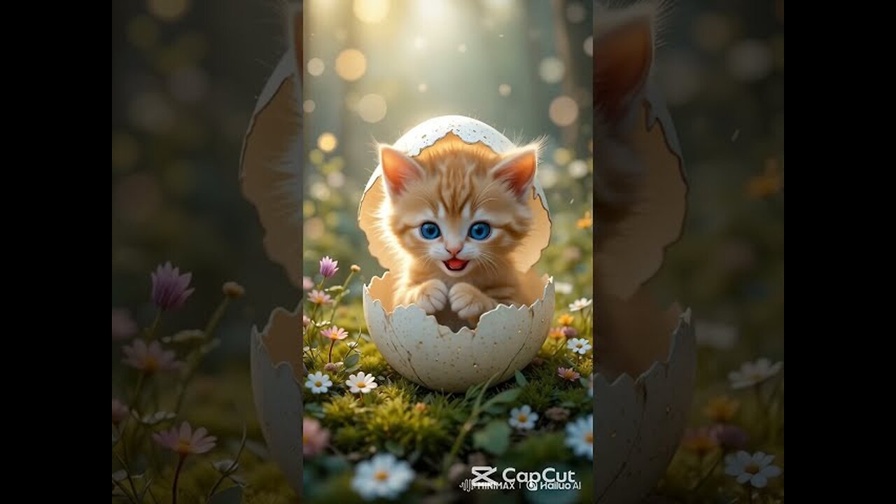 Cute baby animals AI generated video 🍼