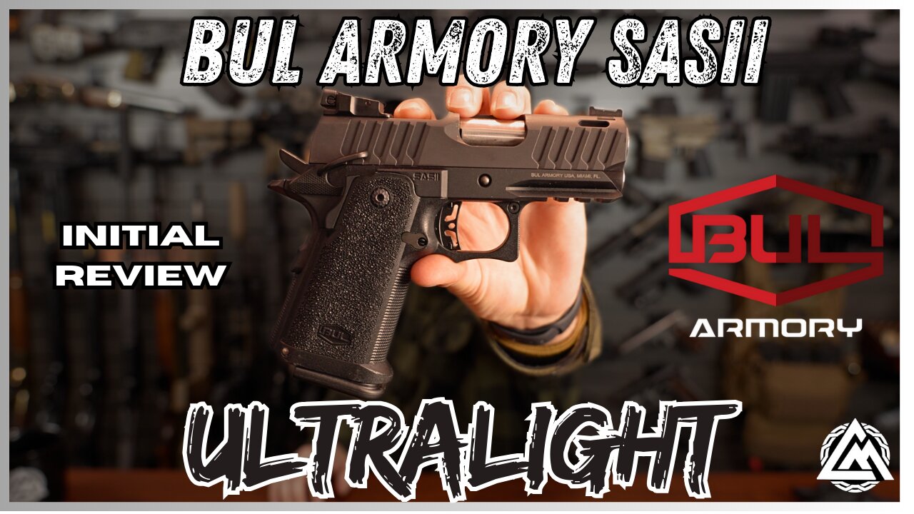 The BEST Hammer Fired CCW? The Bul Armory SASII Ultralight