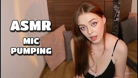 ASMR | Fast & Aggressive Mic Pumping & Spit Painting You