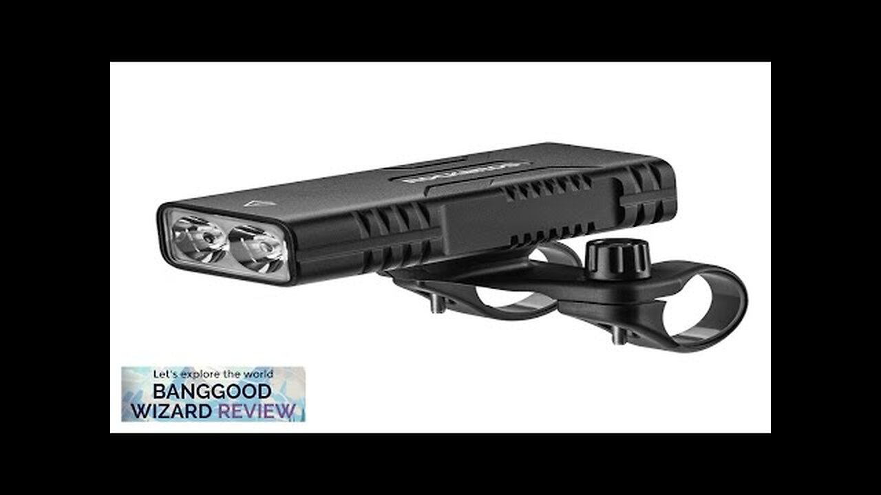 ROCKBROS Power Bank Bike Headlight 850Lm Lumens 10000mAh Battery Type-C Rechargeable IPX6 Review