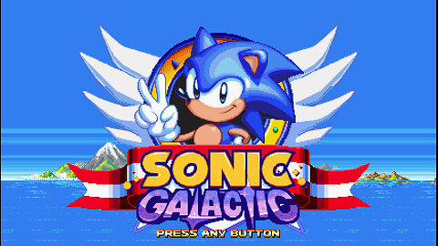 Sonic Galactic Demo 2 (PC) Part 3 Coral Garden Zone