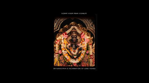 Sri Narasimha Mantra - Ugram Viram Mahavishnum