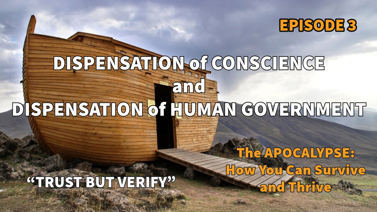 EPISODE 3 – "FOLLOW THE PLAN but TRUST and VERIFY" - NOAH’S ARK