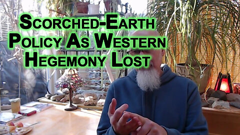 Scorched-Earth Policy As Western Hegemony Lost, Like Gulf War As Saddam Hussein Burnt Oil Fields