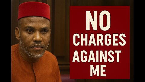 BREAKING: Nnamdi Kanu Refuses Defence – Says No Charges Exist in Terror Trial, Courtroom Stunned