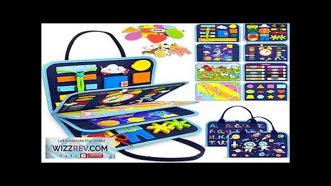 Gojmzo Busy Board Montessori Toys for 1 2 3 4 Year Old Review