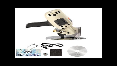 VEVOR Fabric Cutter 250W Electric Rotary Fabric Cutting Machine 1.1" Cutting Thickness Review