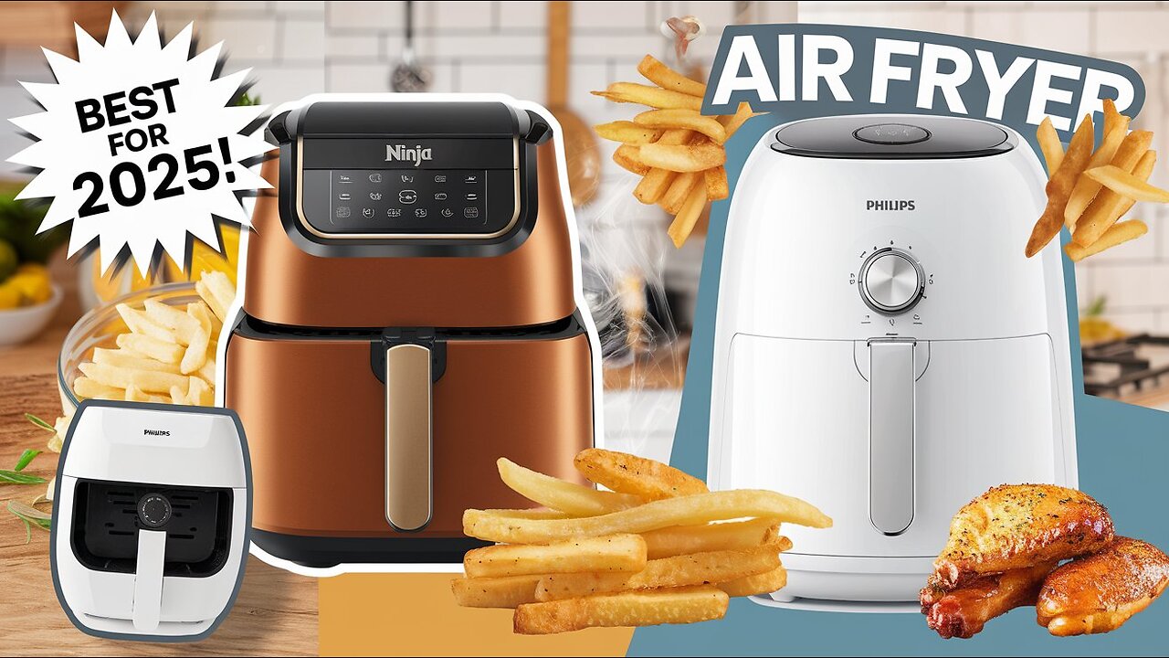 Top 5 Best Air Fryers in the United States for 2025 🍟 | Healthier, Crispy Meals Made Easy