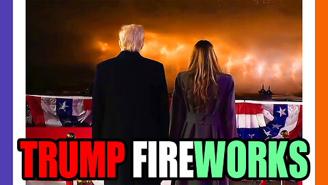 🔴LIVE: FIREWORKS LIVE From Trump's Golf Course 🟠⚪🟣