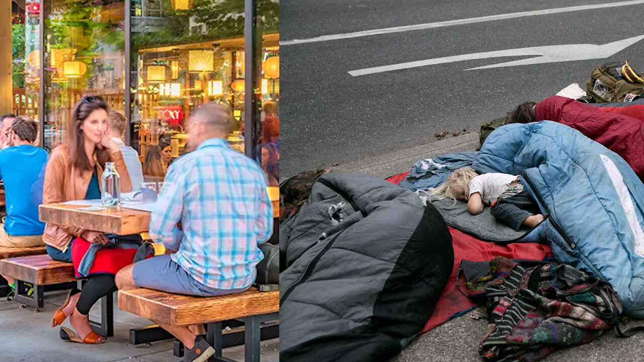 WATCH: PORTLAND, OREGON - HEAVEN OR HELL? A tale of two LIBERAL cities.. in one...
