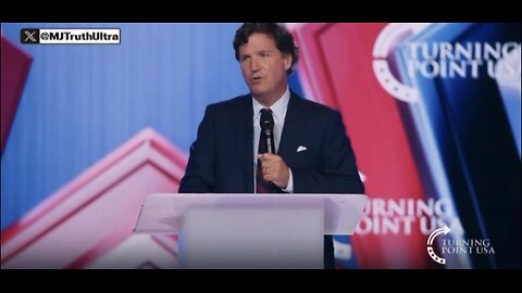 Tucker Carlson calls out the TPUSA Donors at AMFEST