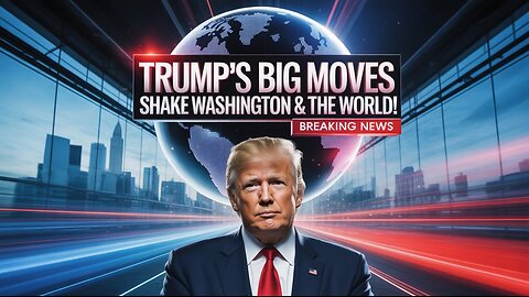 Trump’s Big Moves Shake Washington & The World!