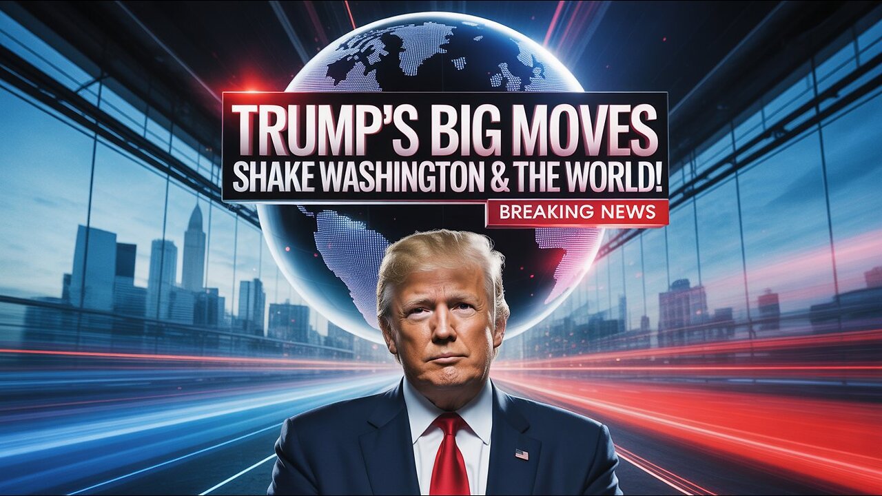 Trump’s Big Moves Shake Washington & The World!