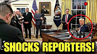 Trump Announces Shocking News From The Oval Office: January 6 Hostages Freed And Reporters Silenced!