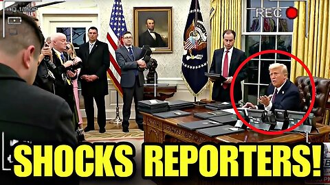 Trump Announces Shocking News From The Oval Office: January 6 Hostages Freed And Reporters Silenced!