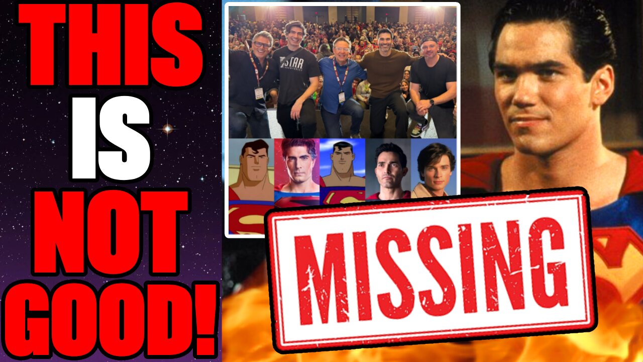 Dean Cain REMOVED FROM SUPERMAN MegaCon Panel Image By DC Fan Account Allegedly Over His Views!