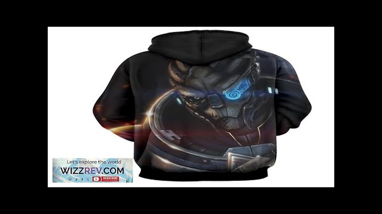 Mass Effect Vetra NYX Rider Squad Turian Portrait Hoodie Review