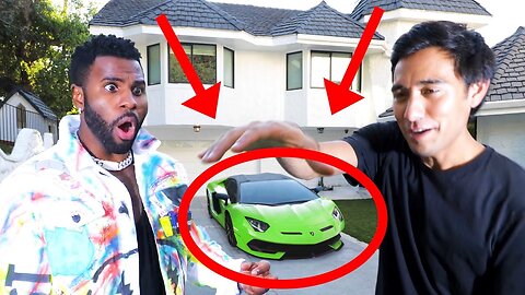 I broke Jason Derulo's Lamborghini | Magic with Celebrities