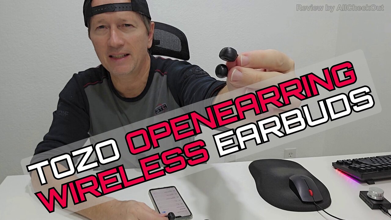 TOZO OpenEarRing Review: Lightweight Open Ear Clip Wireless Earbuds for Sports and Workout