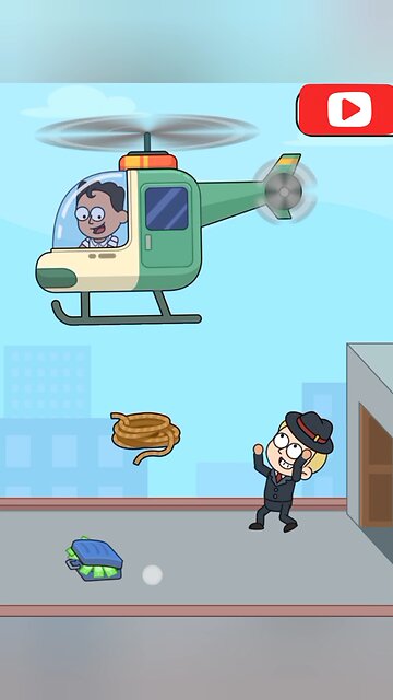 The rope got twisted in the helicopter blades… and caused a brutal accident! #shorts