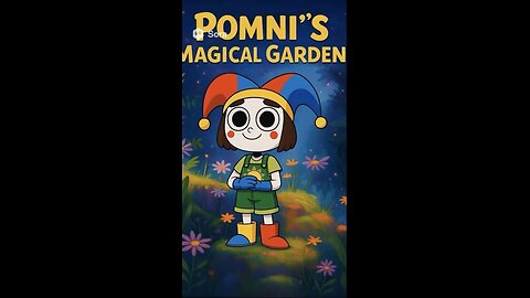 Pomni’s Magical Garden (Story 1) AI Themed Book And Words