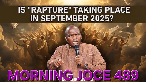 Morning Joce 489: African Pastor Promises a 2025 Rapture, Divestor Fired for Charlie Kirk Comments‼️