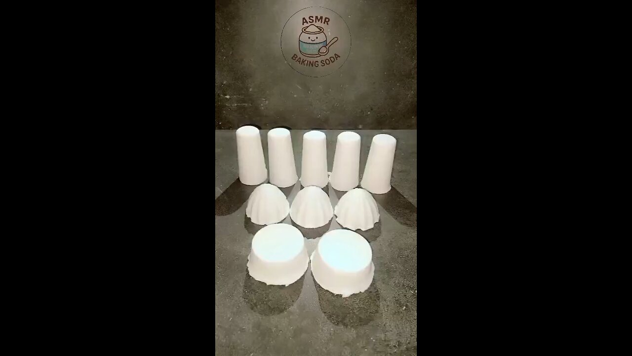 ASMR baking soda curshy relaxing part 2