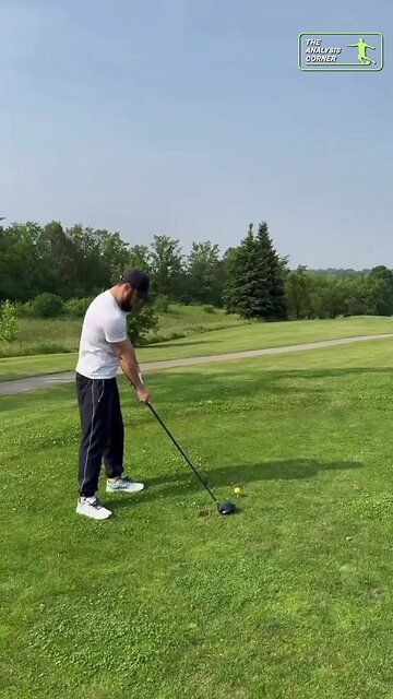 Islam Makhachev playing golf for the first time in his life. DC diet, now DC hobbies.