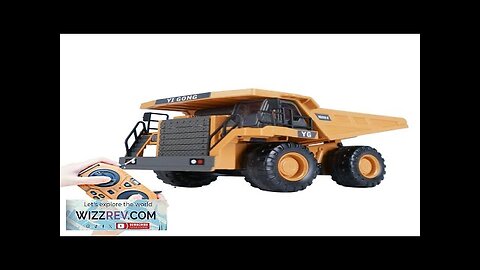 1048 RC Dump Truck 1/24 2.4GHz 9CH RC Car Construction Truck Engineering Review