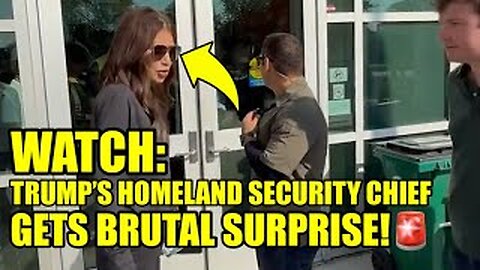 🚨Kristi Noem Tries To STORM Chicago CITY HALL, GETS STUNNED