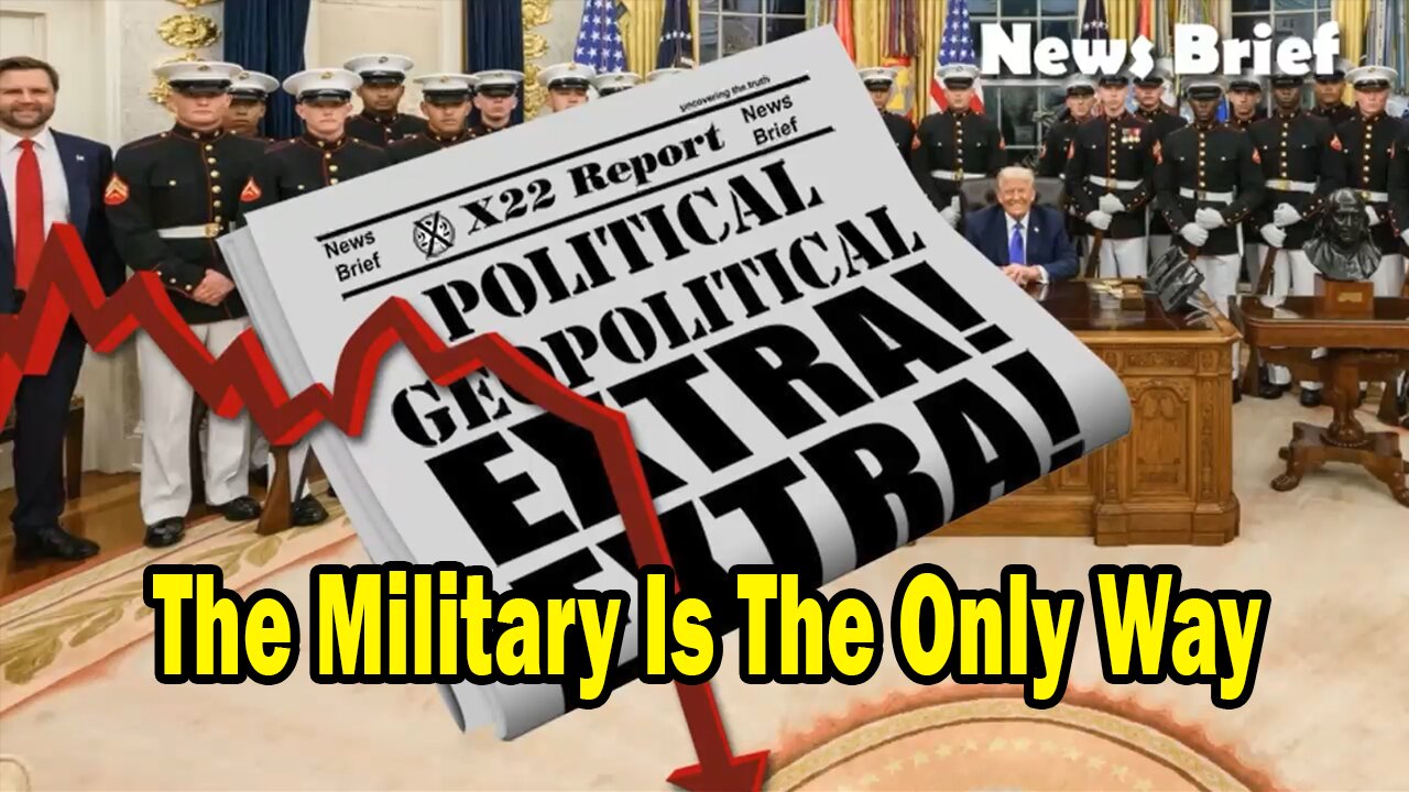 X22 Dave Report - [DS] Unleashes Antifa, The Military Is The Only Way, Buckle Up