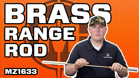 Muzzleloader Brass Range Rod - MZ1633