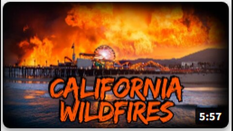 Compilation Of California Wildfires