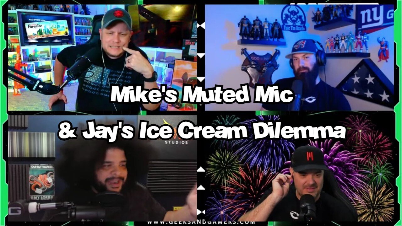 Mike's Muted Mic & Jay's Ice Cream Dilemma - G&G Highlights