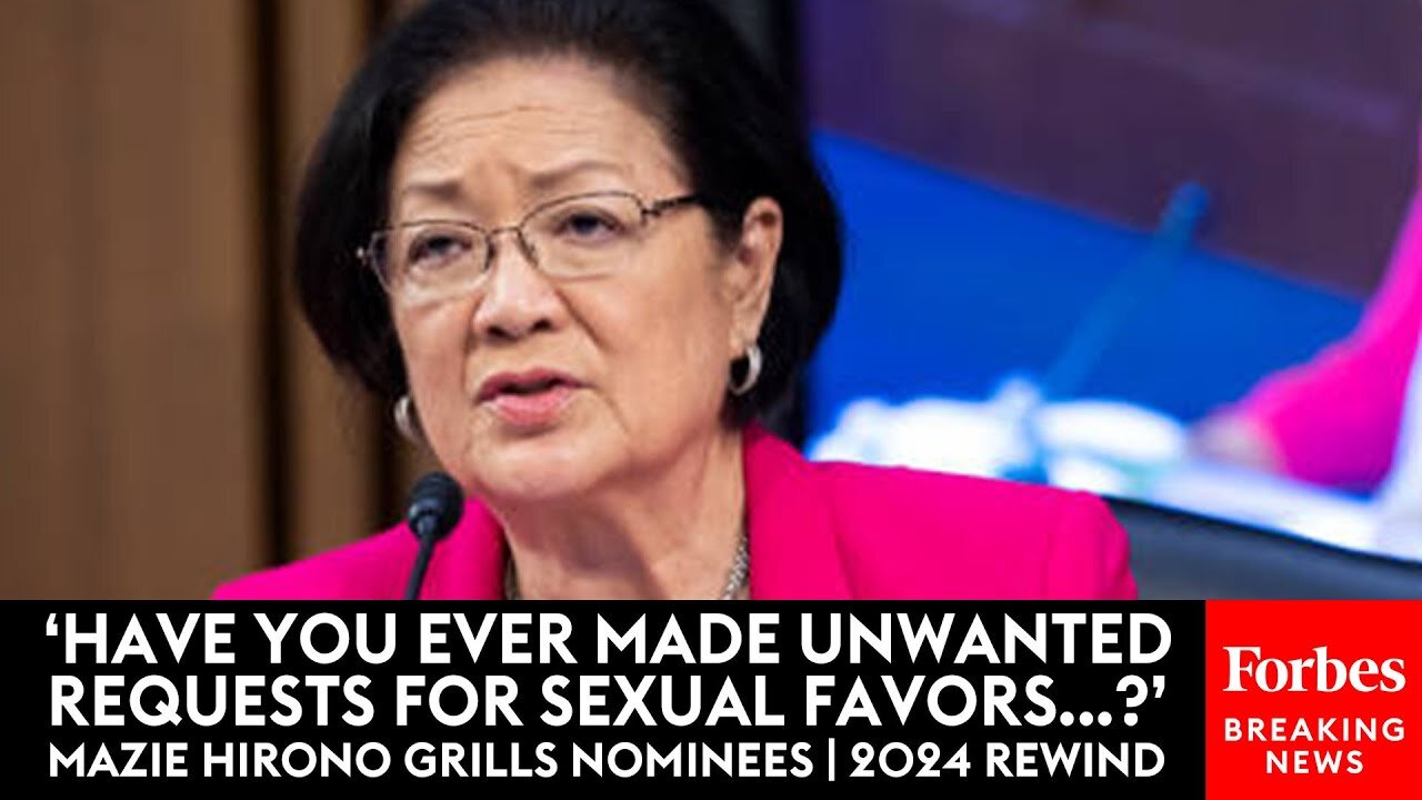 SUPERCUT: Mazie Hirono Presses Nominees About Sexual Misconduct | 2024 Rewind