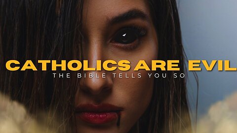 The Catholic Church is Evil Mystery Babylon - Praying To The Devil & Living in Heresy